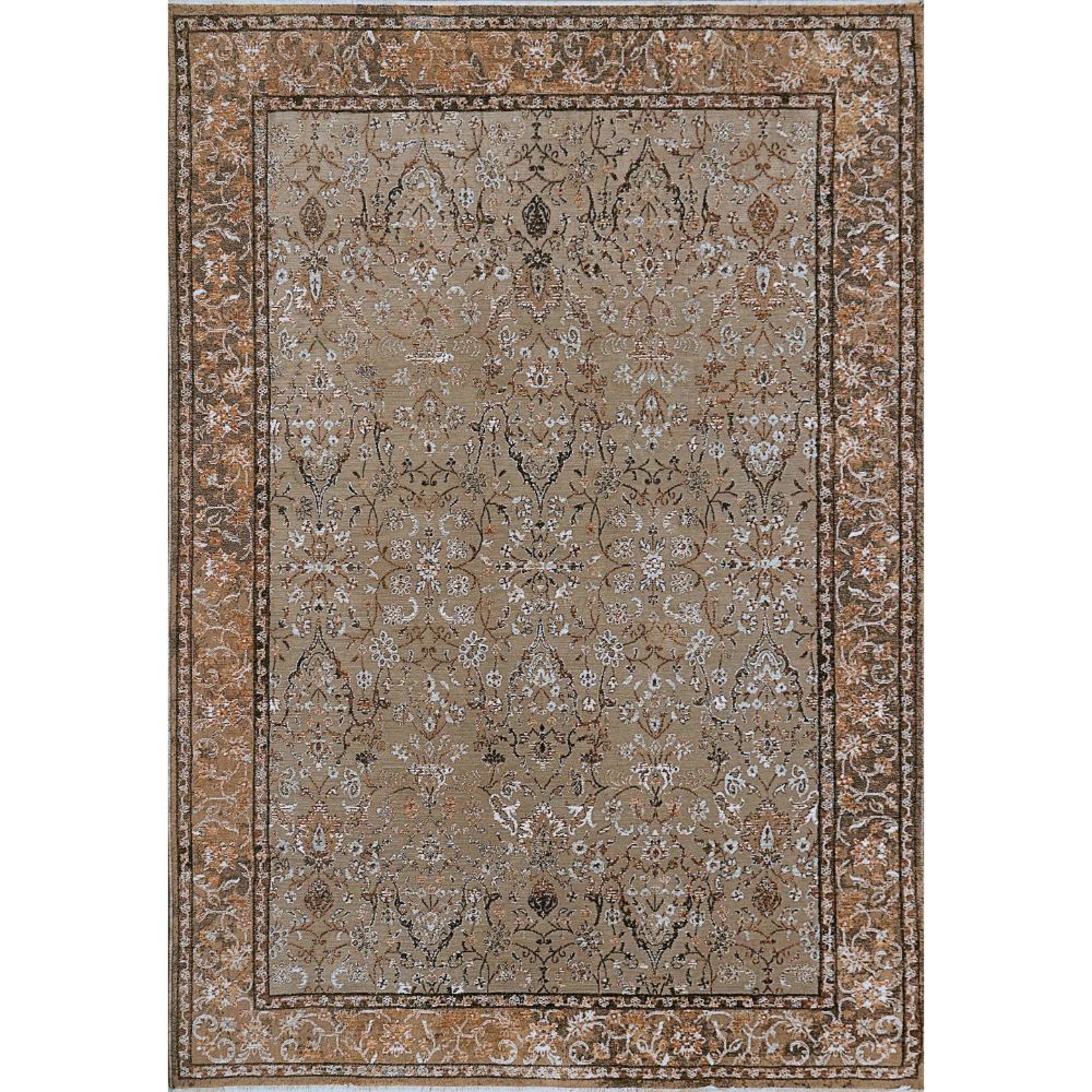 Dynamic Rugs 5705-800 Cullen 5 Ft. X 7.8 Ft. Rectangle Rug in Taupe/Brown 